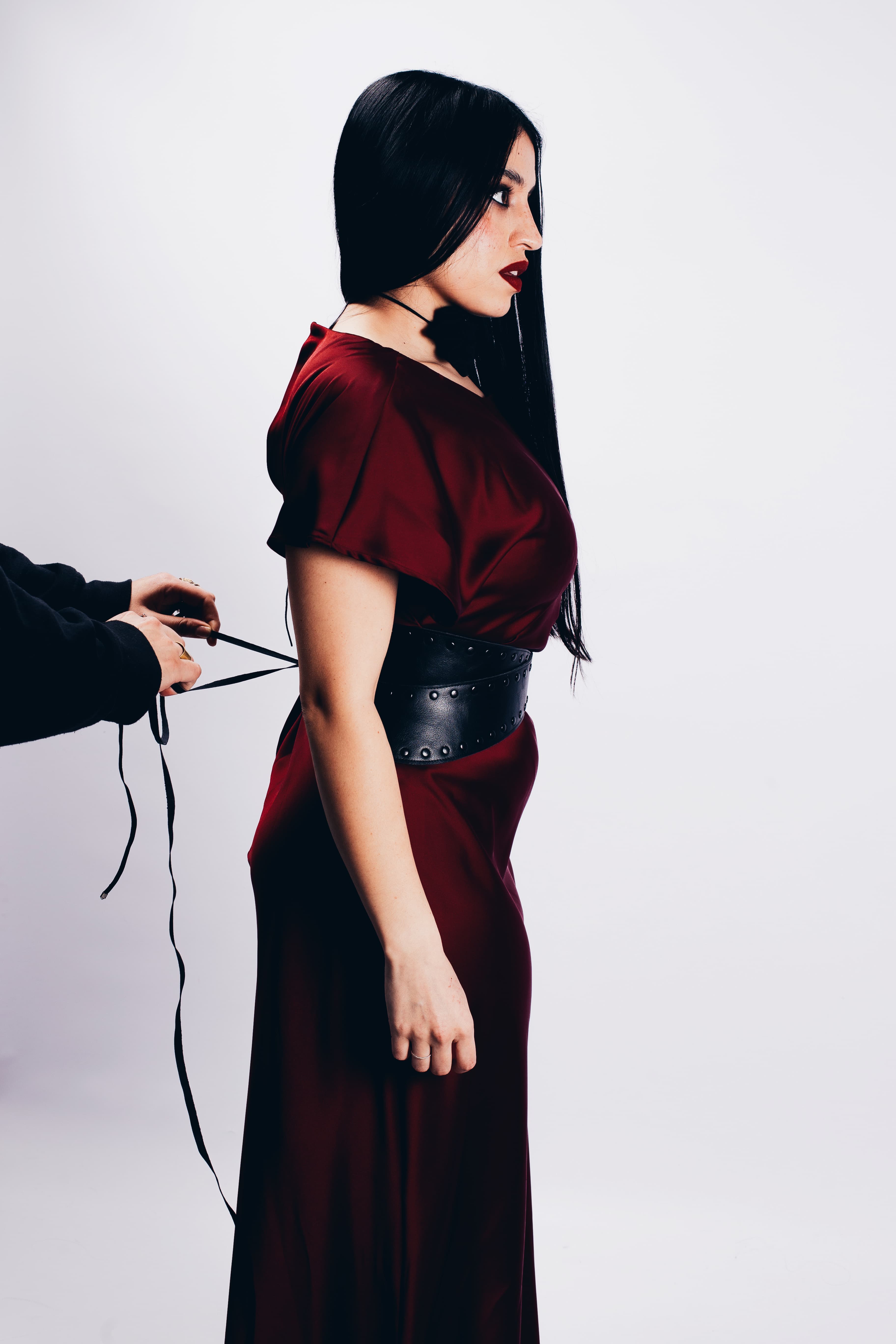 Hareli editorial model - behind the scenes modeling shoot Buenos Aires