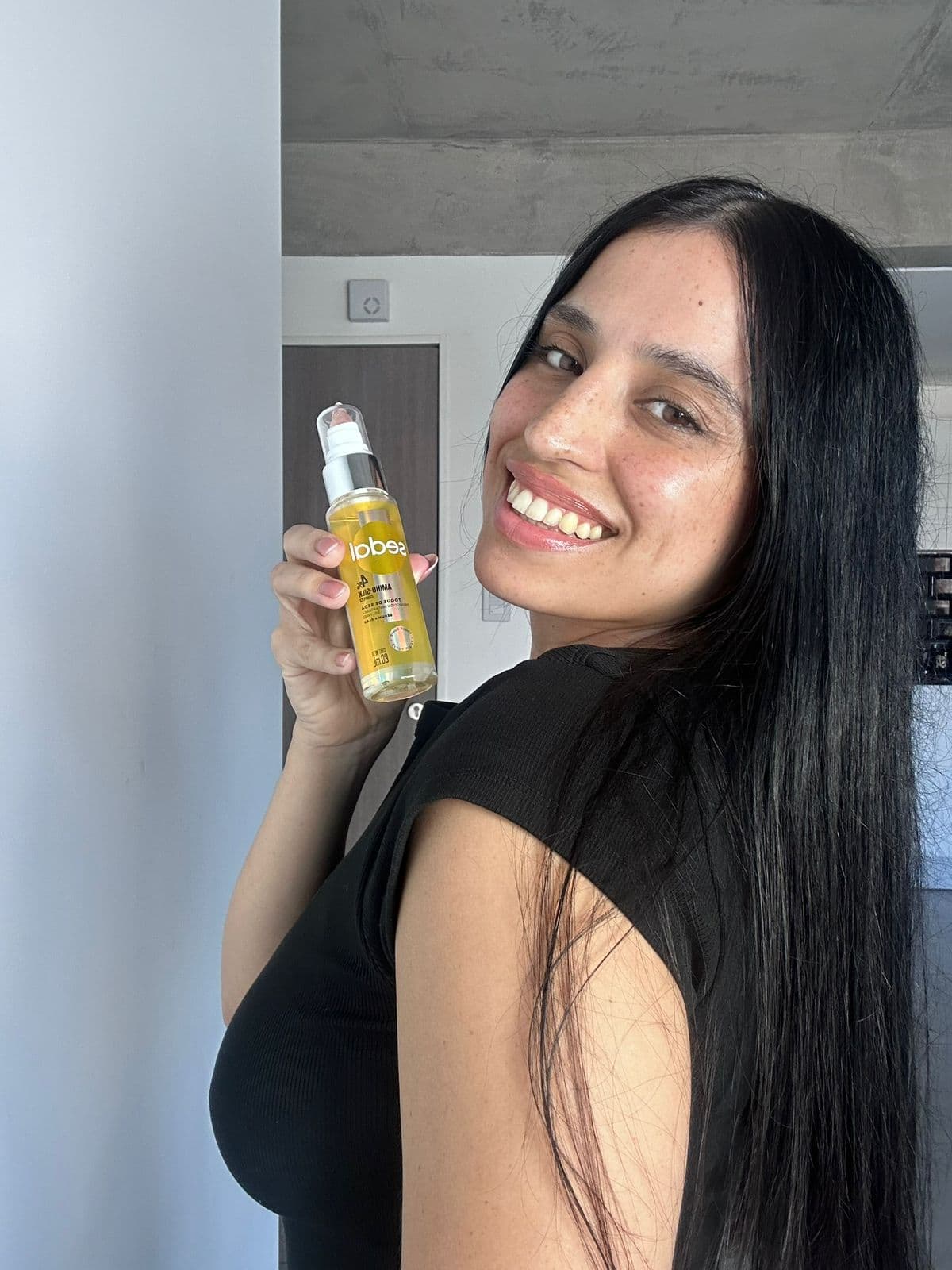 Hareli UGC creator - Sedal haircare product review content reel Instagram