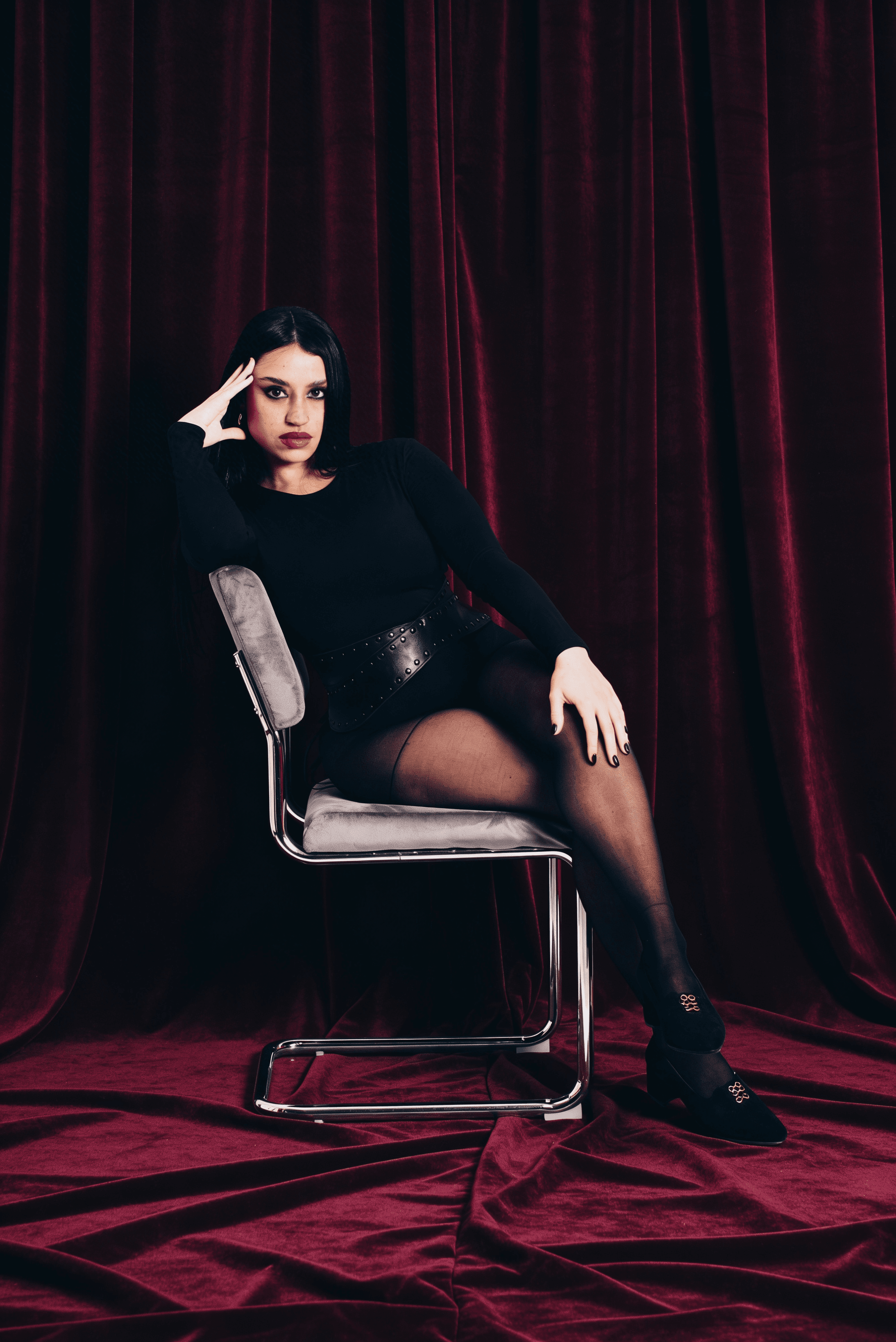 Hareli - pop artist and editorial model portrait Buenos Aires Argentina